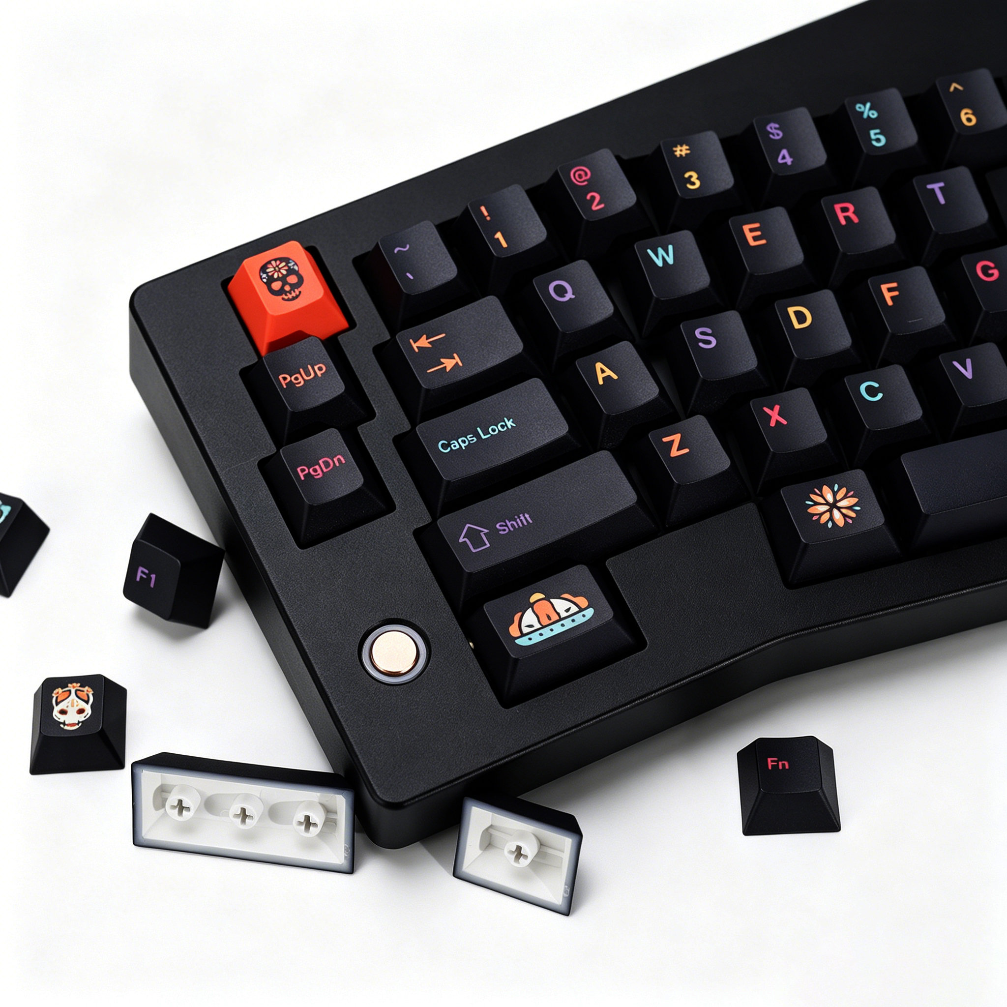 Gaming Accessories Aesthetic - KBDiy Clone GMK Keycaps Retro GMK