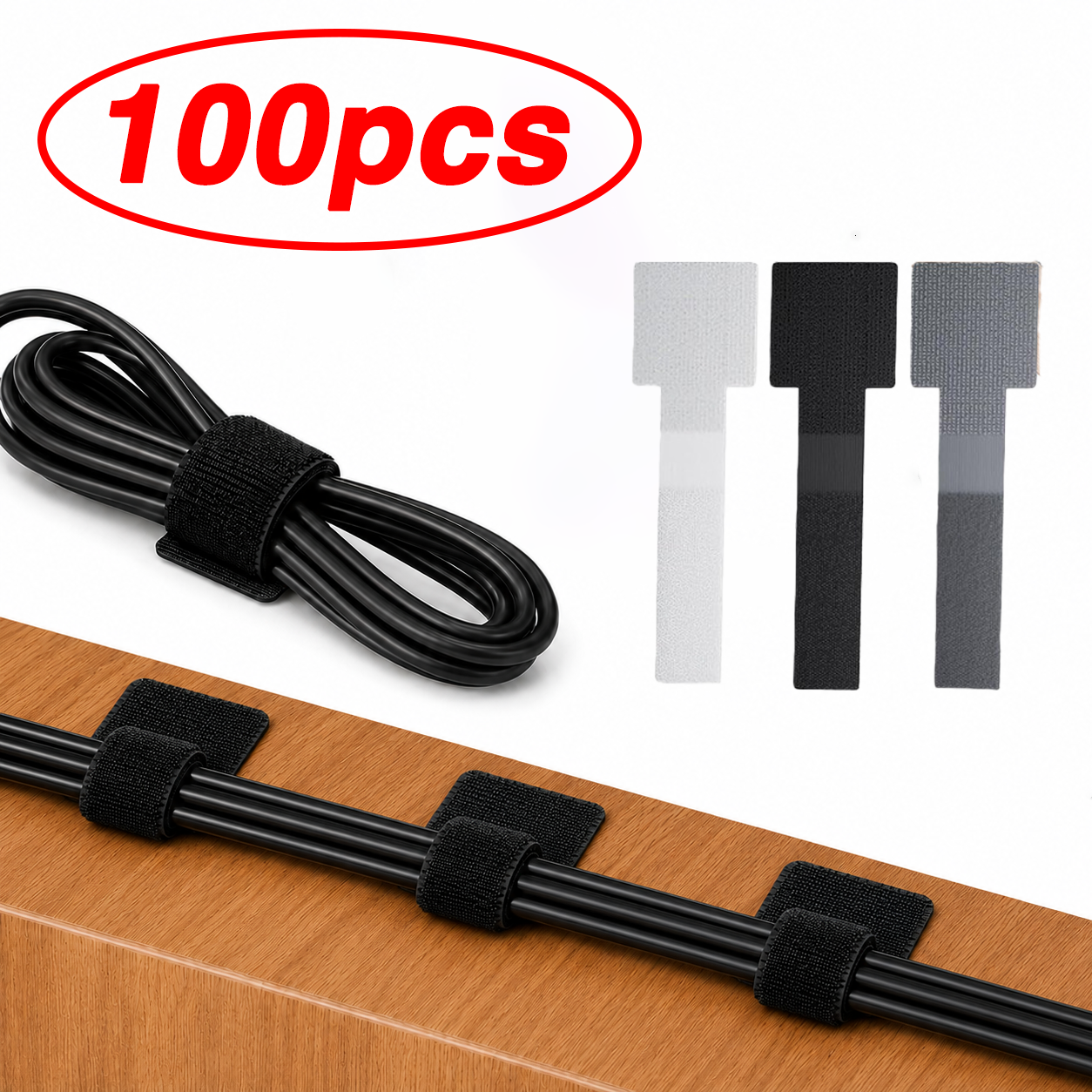 Gaming Accessories That You Need - Cable Ties Reusable Straps Velcros Hook