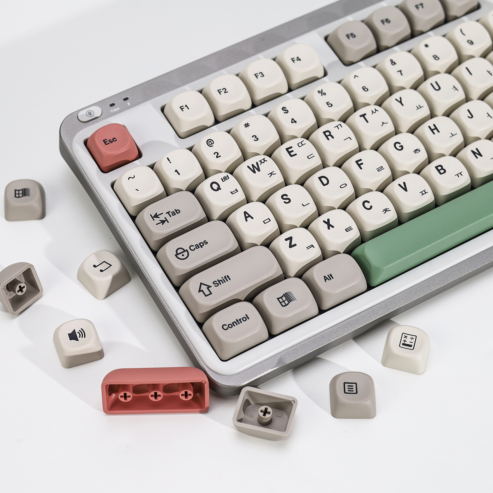 Gaming Accessories Aesthetic - KBDiy Korean Keycaps GMK 9009 Theme