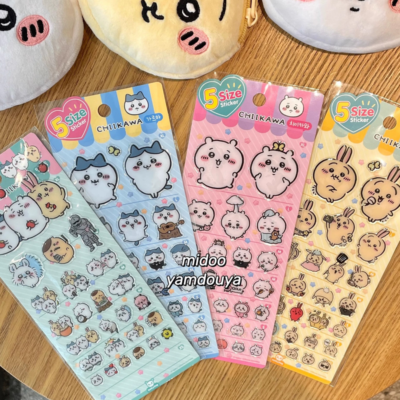 Gaming Accessories Anime - Chiikawass Sticker Hachiware Usagi Creative Drop