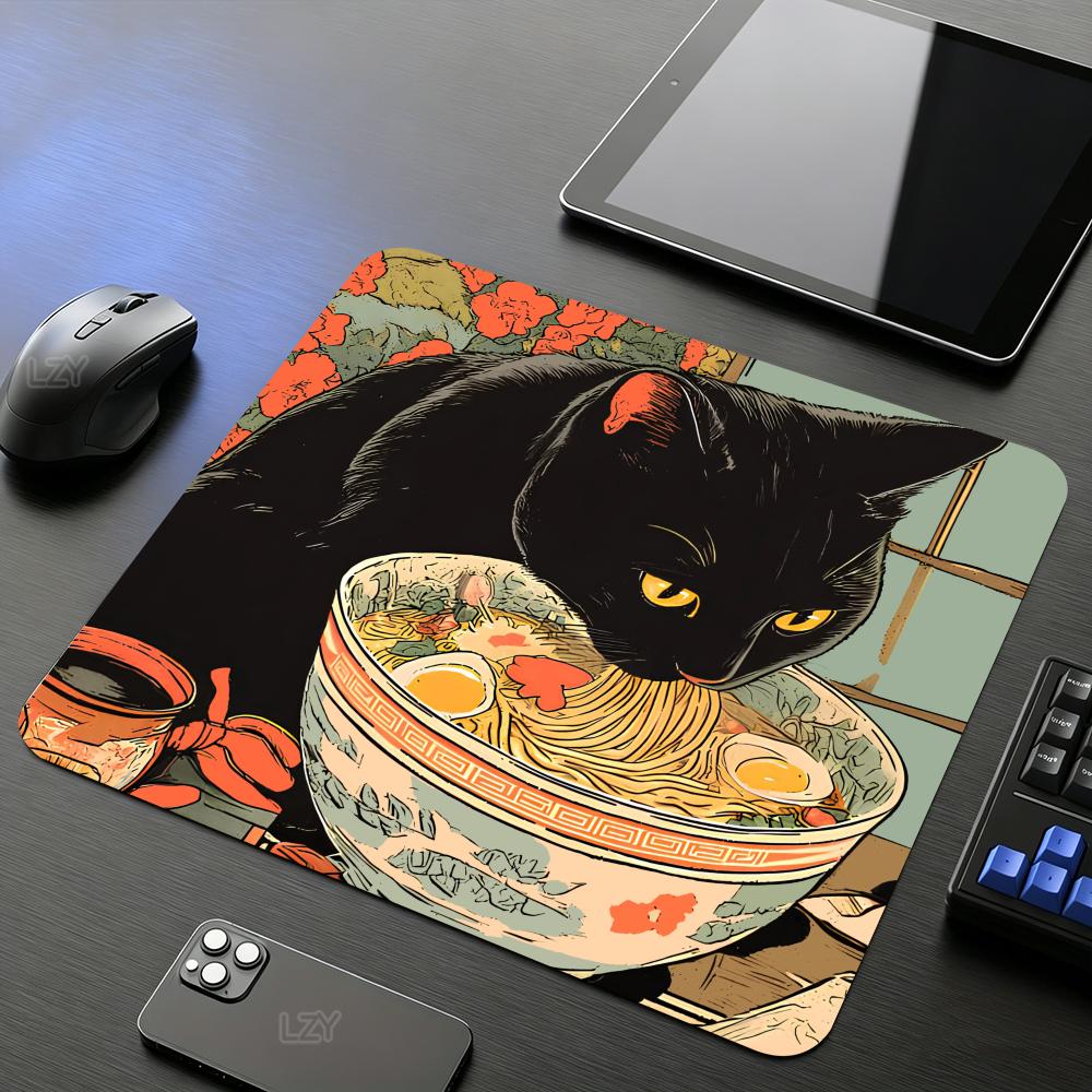 Black Cat Loves To Eat Ramen S – Gaming Accessories Shop Bewertung und Preis