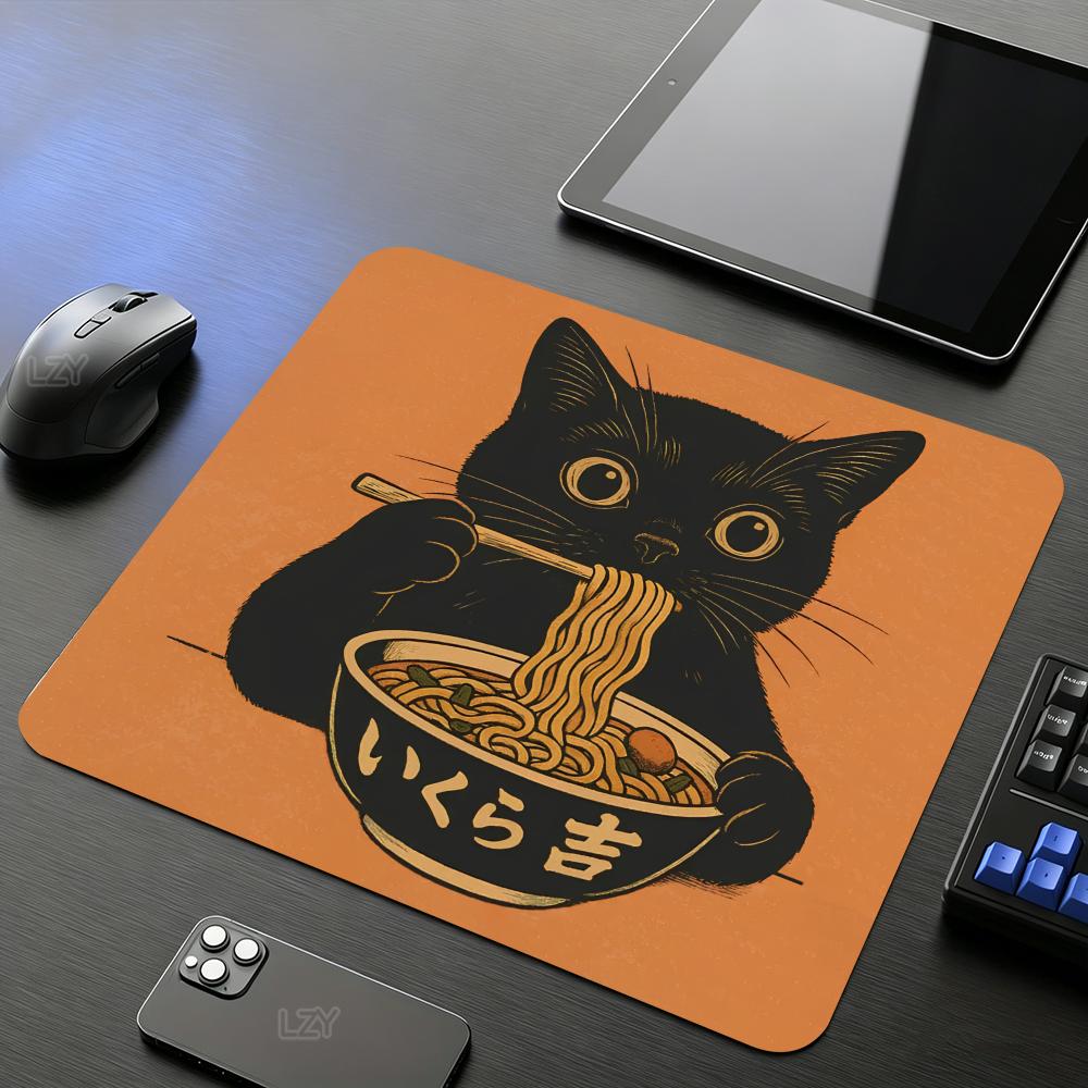 Black Cat Loves To Eat Ramen S – Gaming Accessories Shop Bewertung und Preis