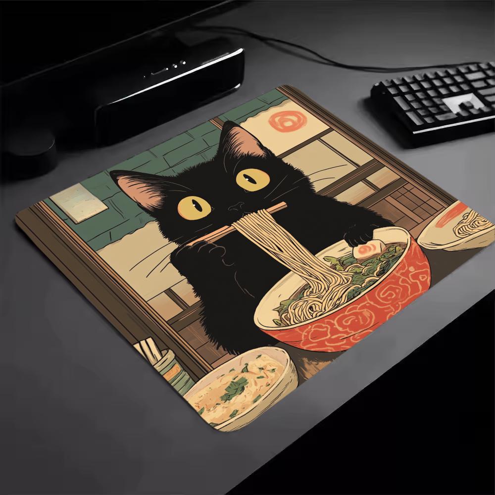 Black Cat Loves To Eat Ramen S – Gaming Accessories Shop Bewertung und Preis