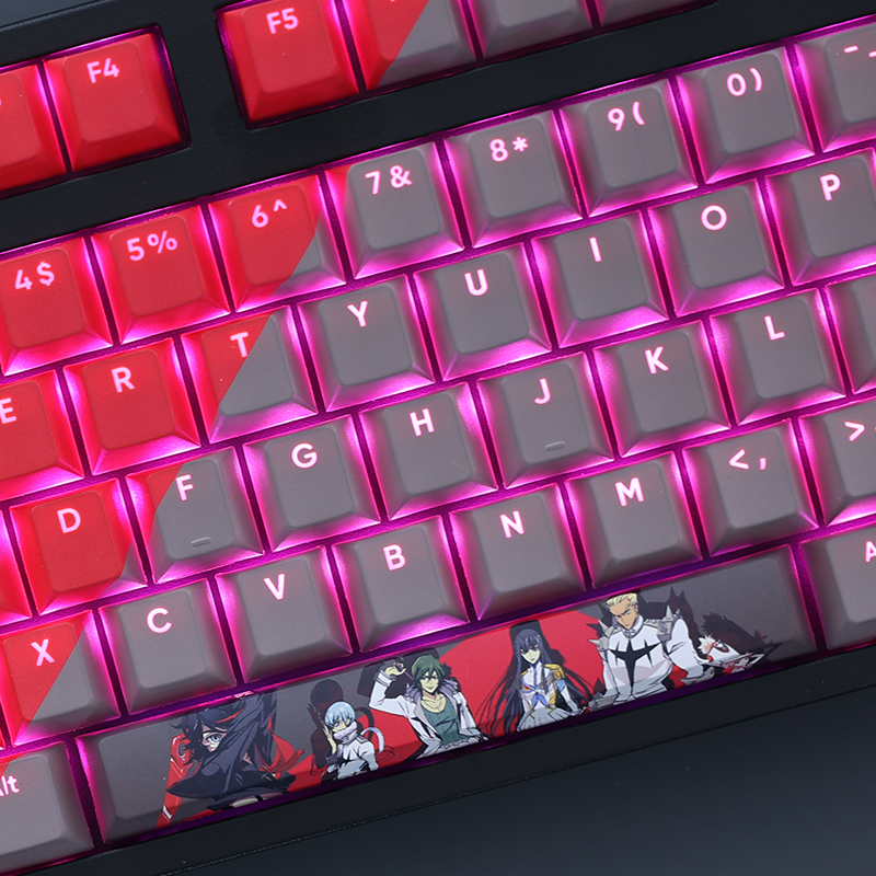 108 Keys/set KILL la KILL Keyc – Gaming Accessories Aesthetic Bewertung und Preis