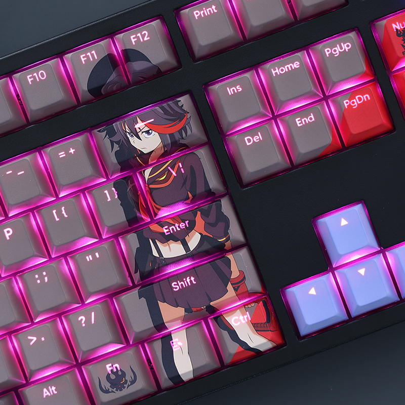 108 Keys/set KILL la KILL Keyc – Gaming Accessories Aesthetic Bewertung und Preis