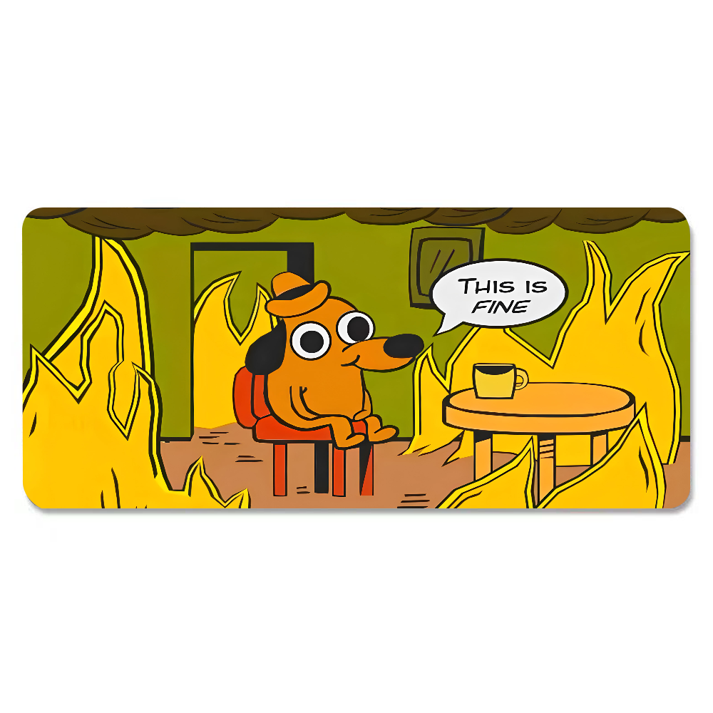 This Is Fine Dog Dachshund Mou – Gaming Accessories For Setup Bewertung und Preis