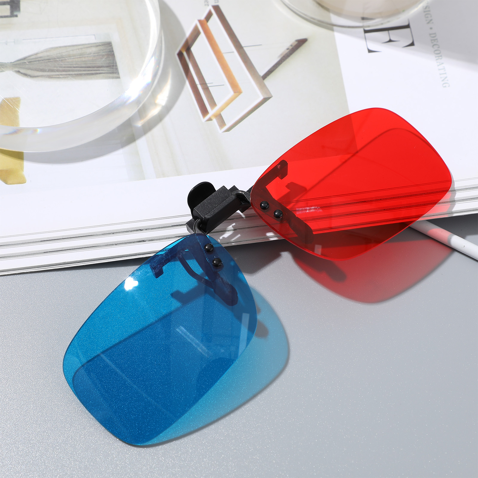New 3D Red Blue Glasses Clip M – Virtual Gaming Accessories Bewertung und Preis