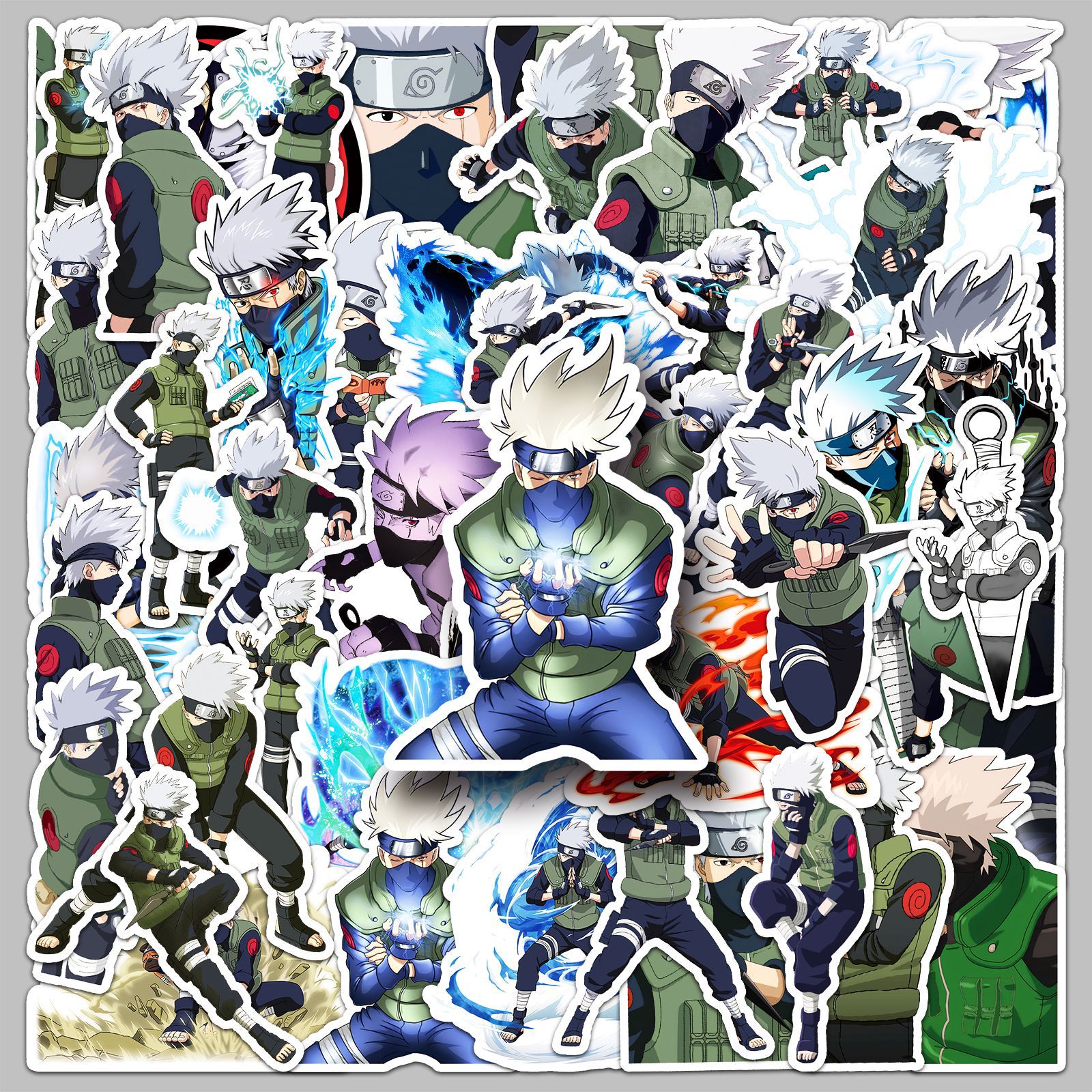 50pcs Anime Naruto Hatake Kaka – Gaming Accessories Anime Bewertung und Preis