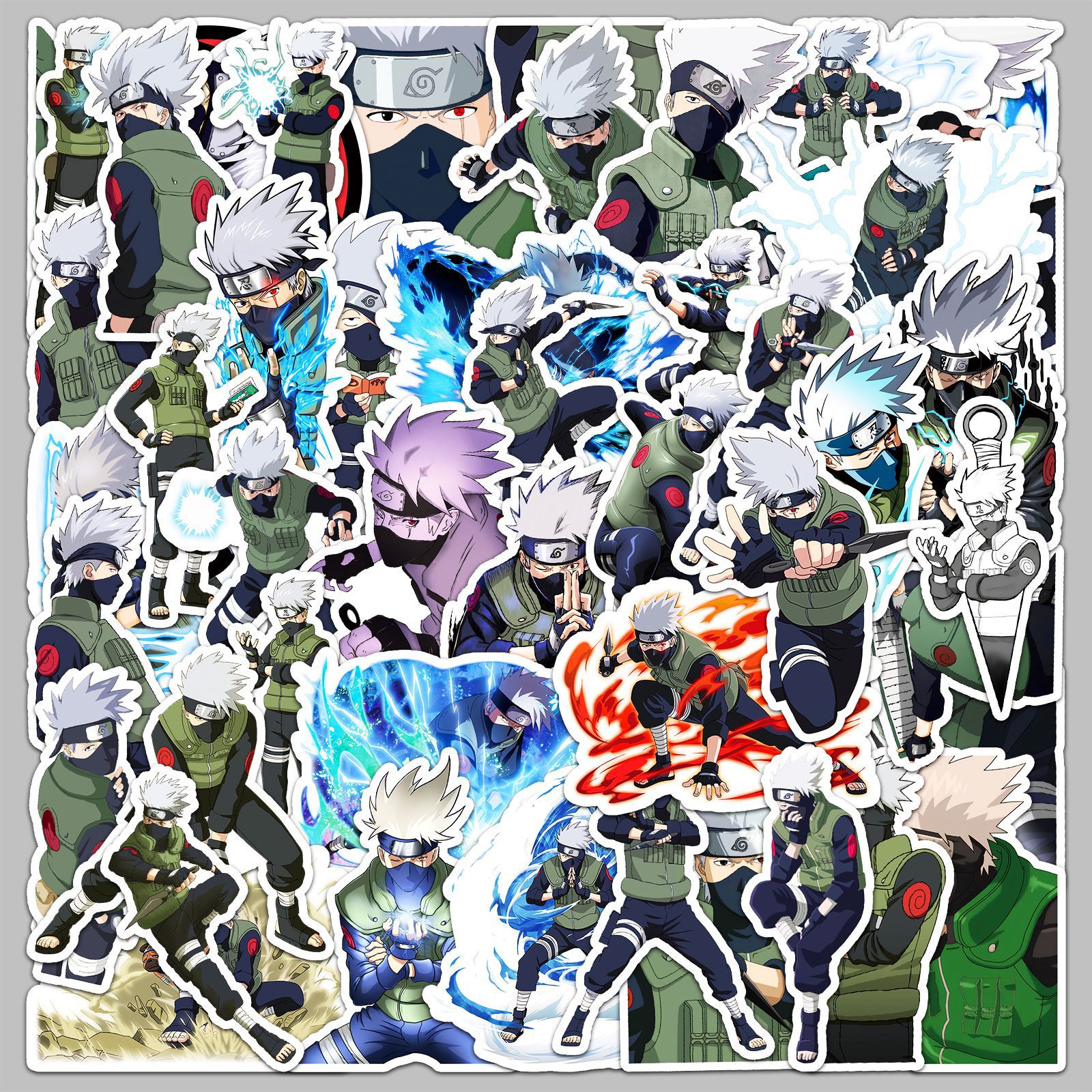 50pcs Anime Naruto Hatake Kaka – Gaming Accessories Anime Bewertung und Preis