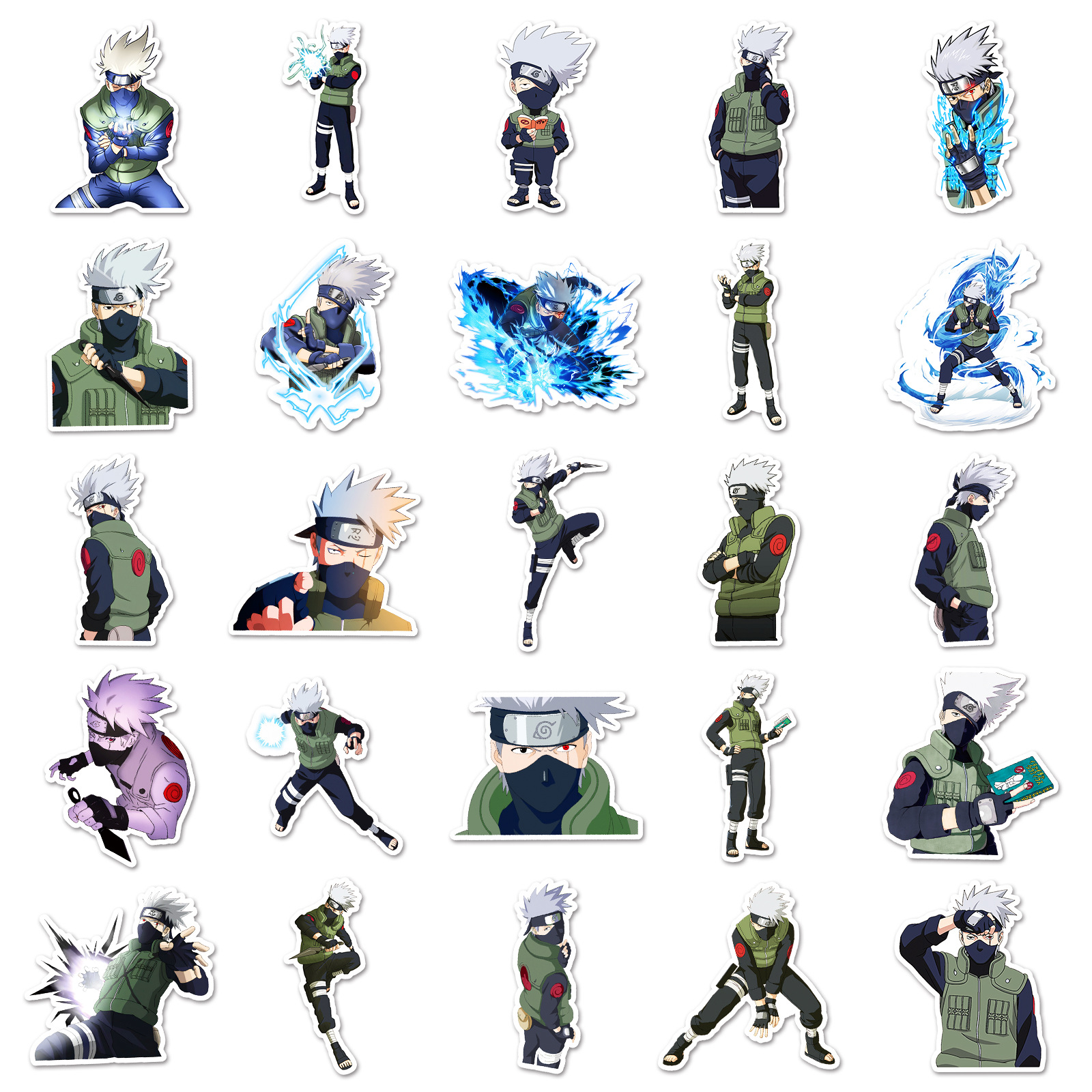 50pcs Anime Naruto Hatake Kaka – Gaming Accessories Anime Bewertung und Preis