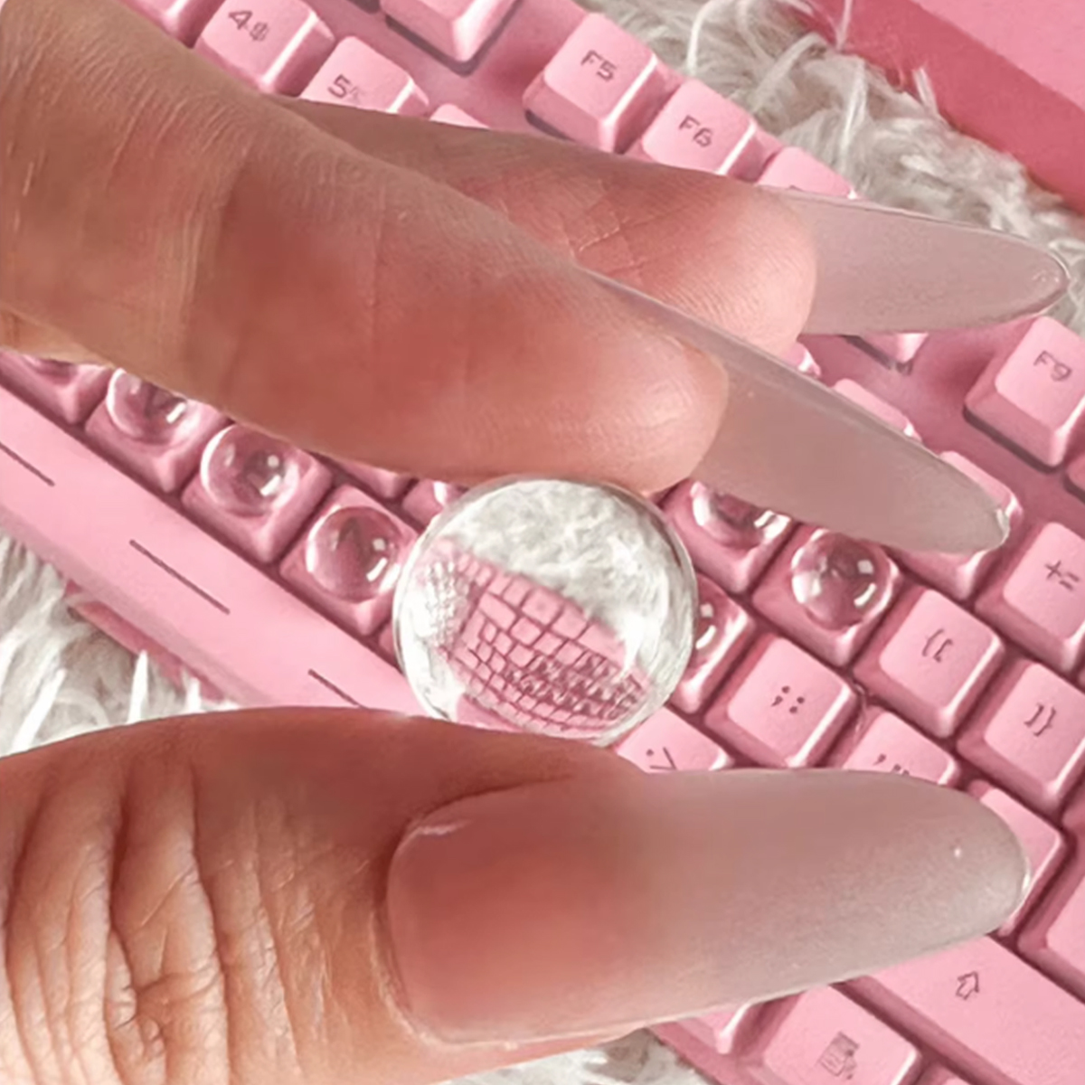 Nail Art Keyboard Key Caps for – Gaming Accessories Aesthetic Bewertung und Preis