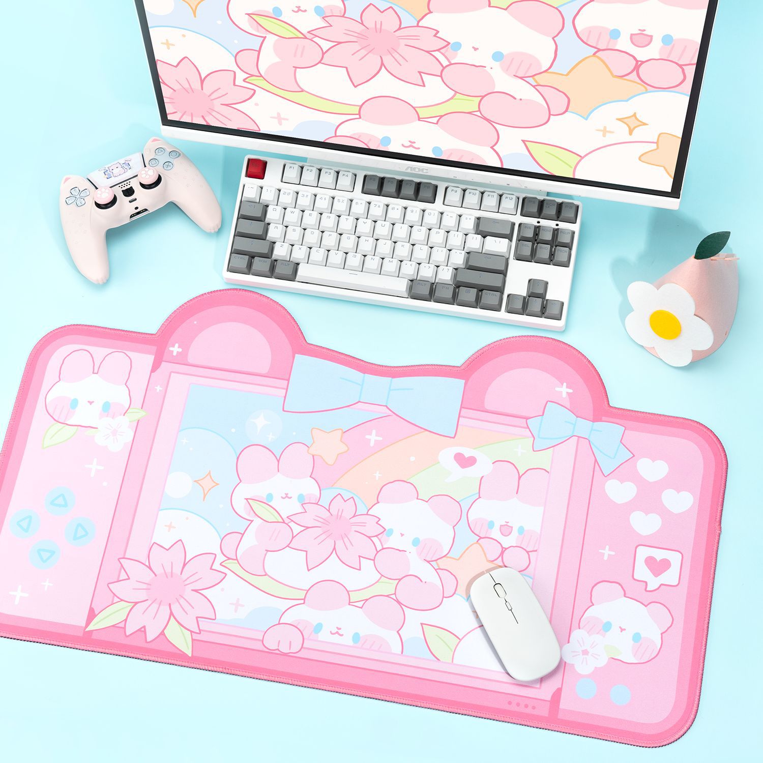 Extra Large Kawaii Gaming Mous – Gaming Accessories Desk Bewertung und Preis