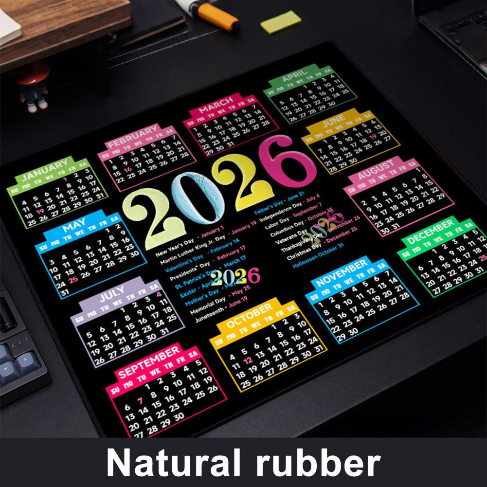 2026 Calendar Mouse Pad Waterp – Gaming Accessories Desk Bewertung und Preis