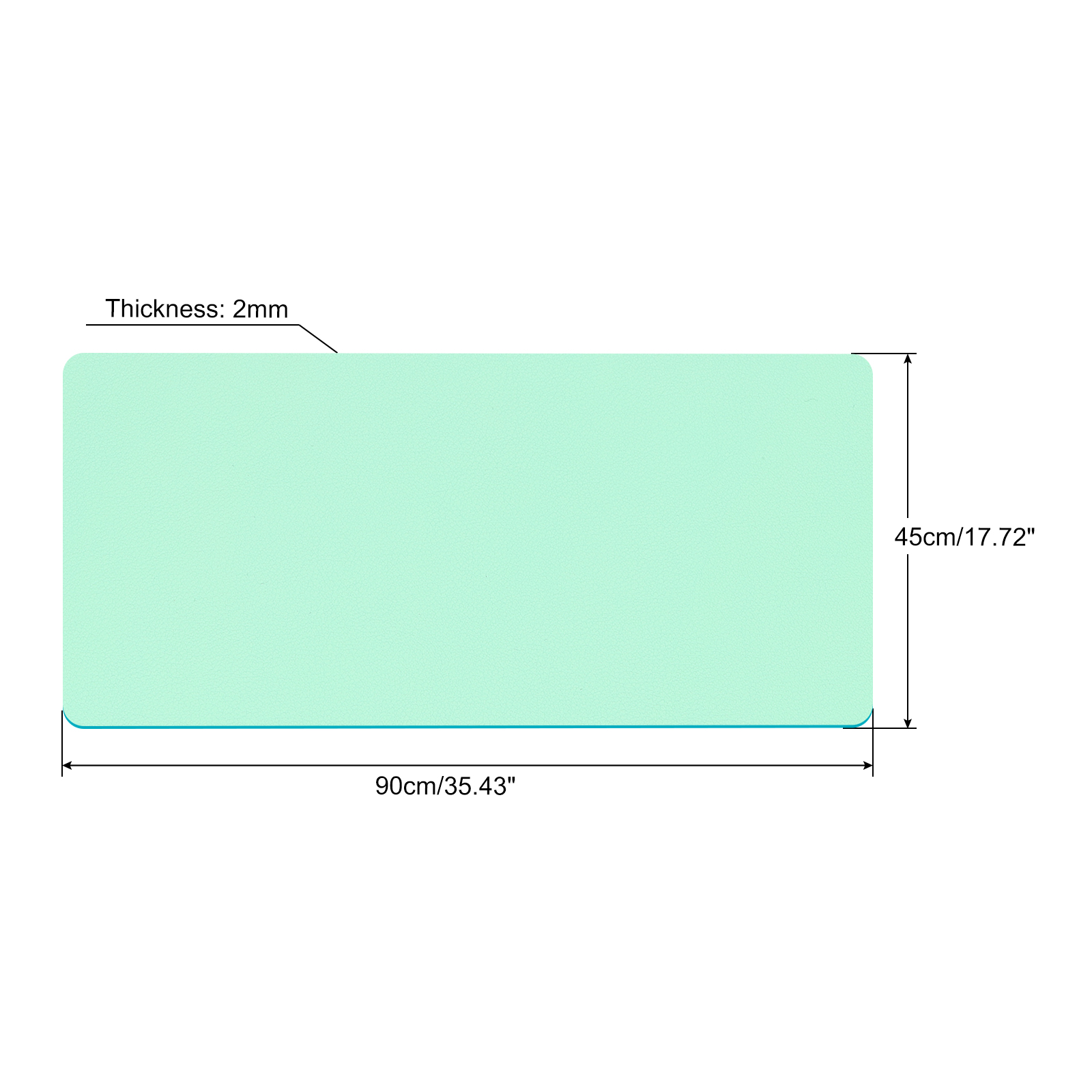 Office Desk Mat Protector PU L – Gaming Accessories Desk Bewertung und Preis