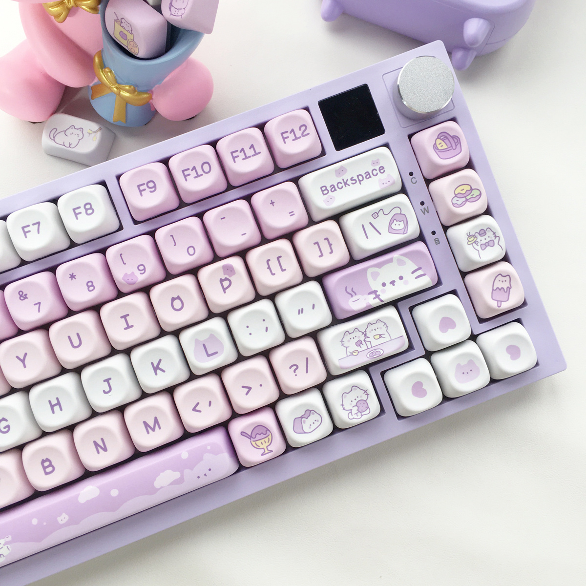 95Keys Dessert Cat Theme Keyca – Gaming Accessories Aesthetic Bewertung und Preis