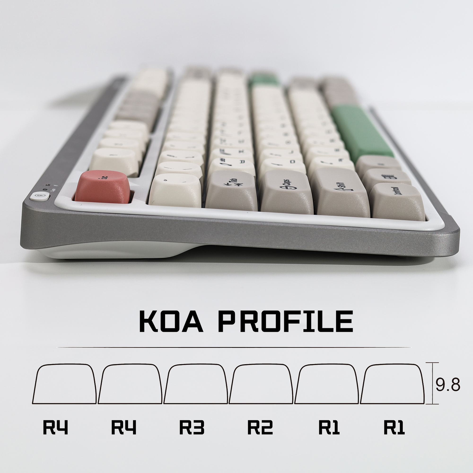 KBDiy Korean Keycaps GMK 9009  – Gaming Accessories Aesthetic Bewertung und Preis