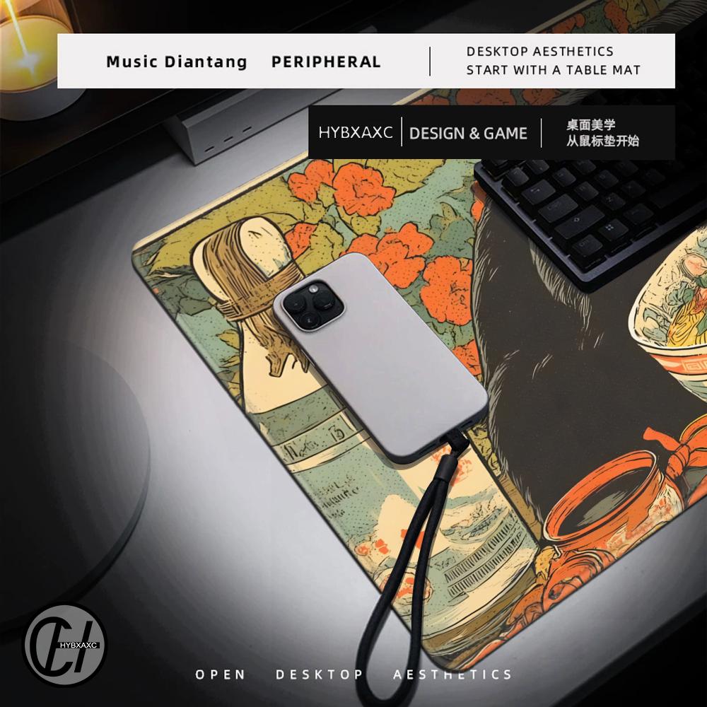 HYBXAXC Black cat loves to eat – Gaming Accessories Shop Bewertung und Preis