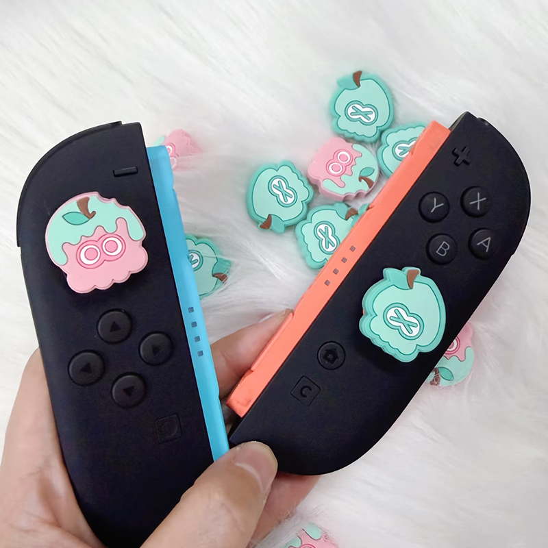 4pcs Cartoon Anime Silicone Th – Gaming Accessories Nintendo Switch Bewertung und Preis